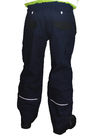 Płócienne spodnie w pasie pracują na jednolitych spodniach z miękkimi kieszeniami typu Tuck Way